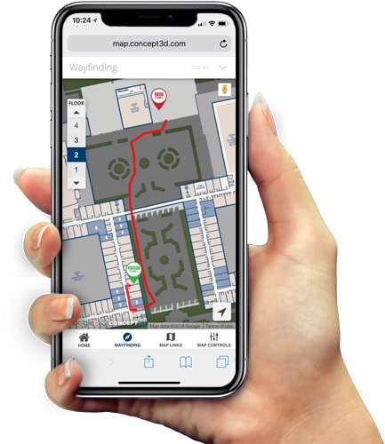 Indoor navigation mobile