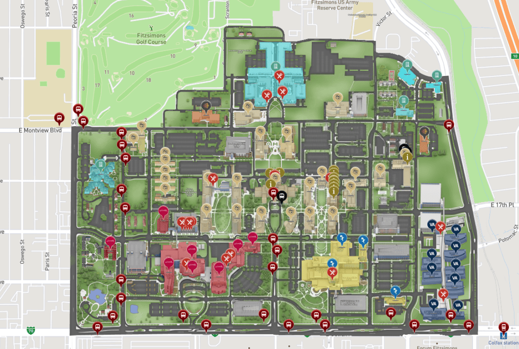 anschutz campus map Cu Anschutz Adds Concept3d Medical Campus Virtual Tour Concept3d