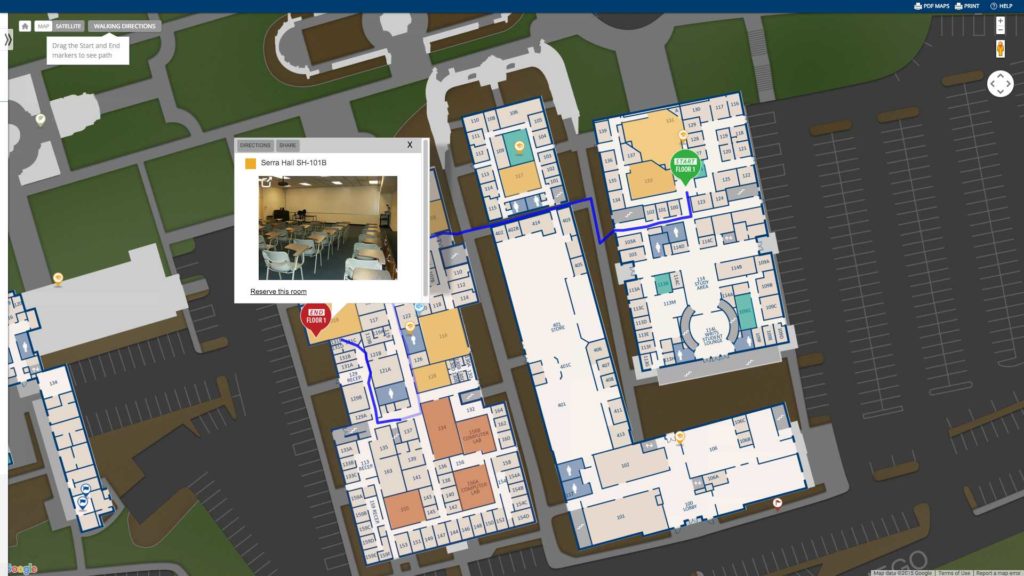 Digital map wayfinding