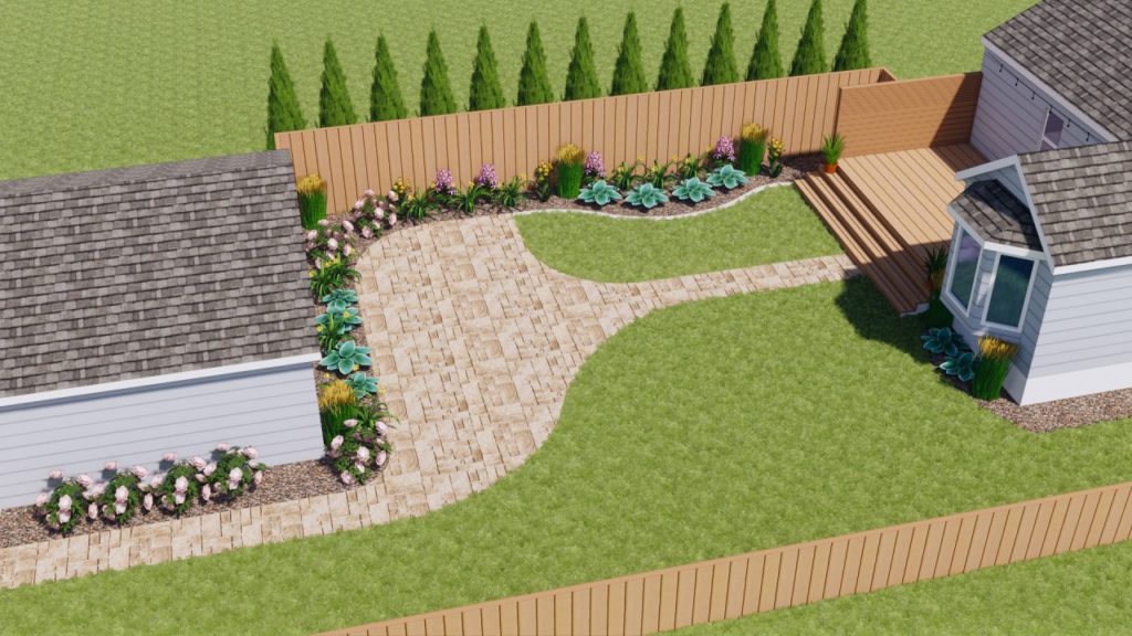 3D Rendering Visualization House